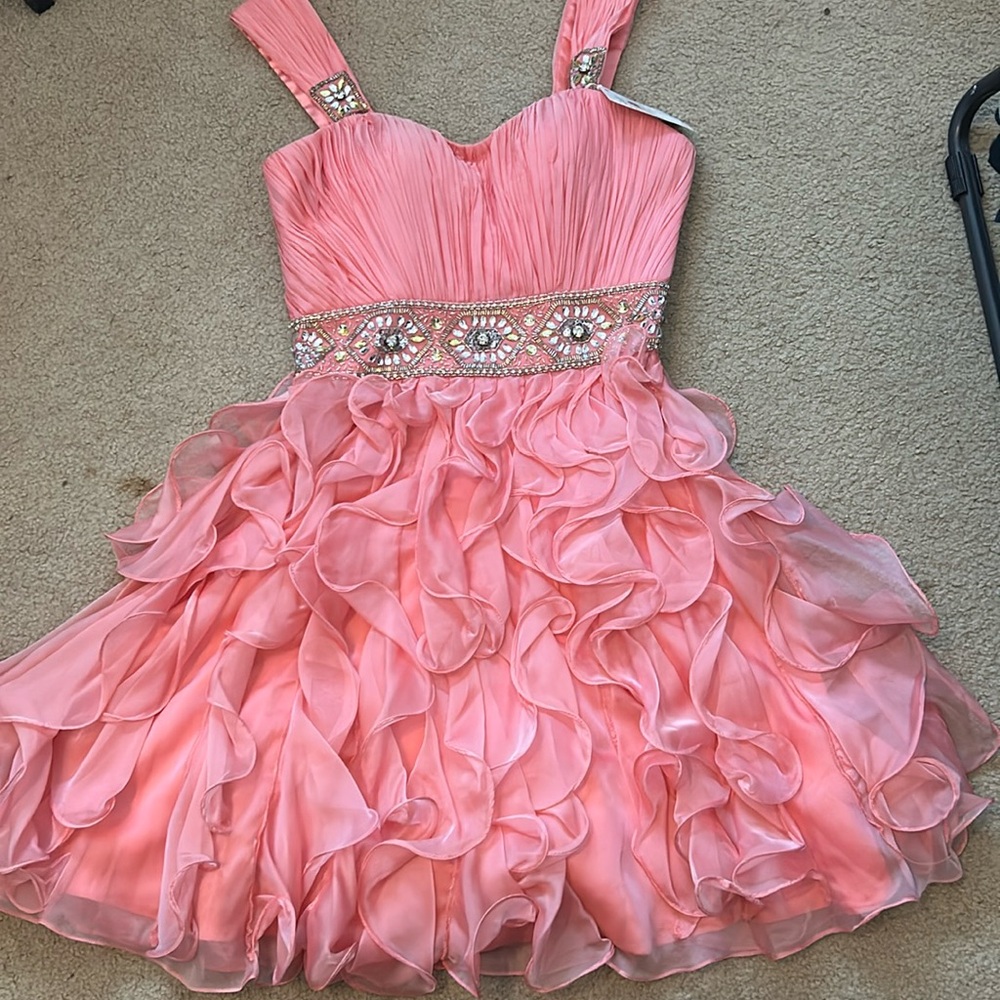 lara design pink dress